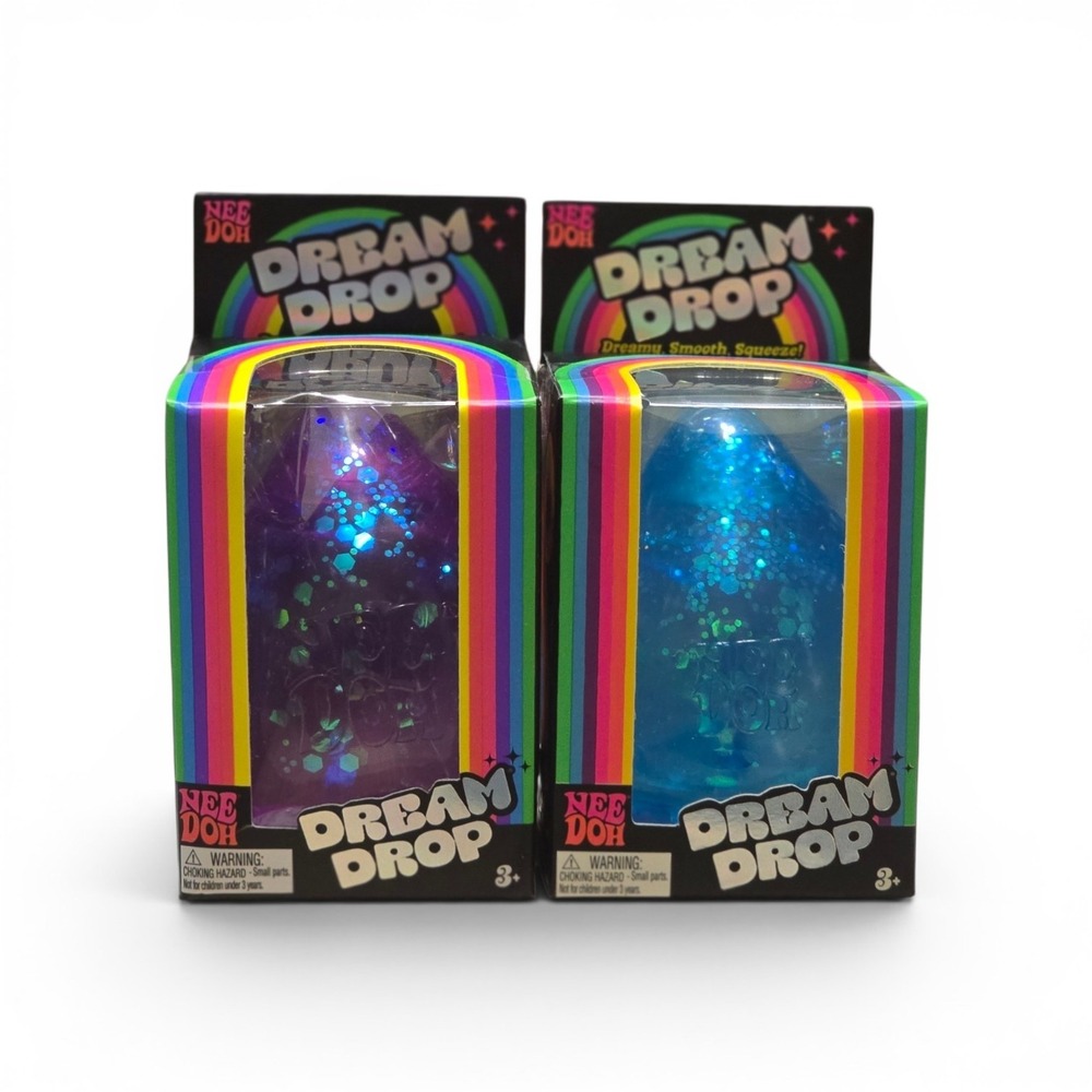NeeDoh Dream Drop Schylling Squishy Glitter Stress Ball *price per item